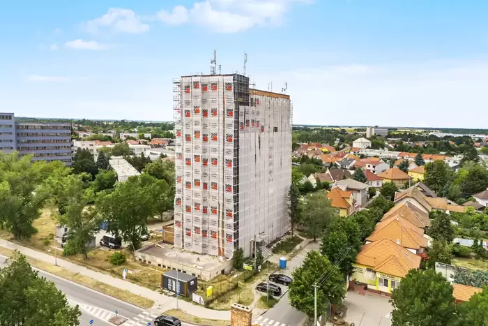 Pohľad na budovu SkyTower